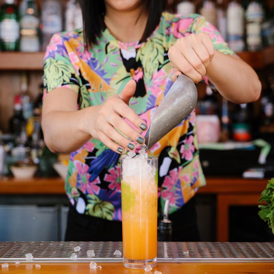 Barmaid Freehand New York