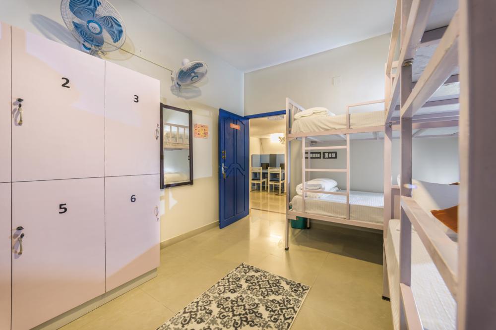 Bunk Beds in Dorms 6 Bed Female Dorm