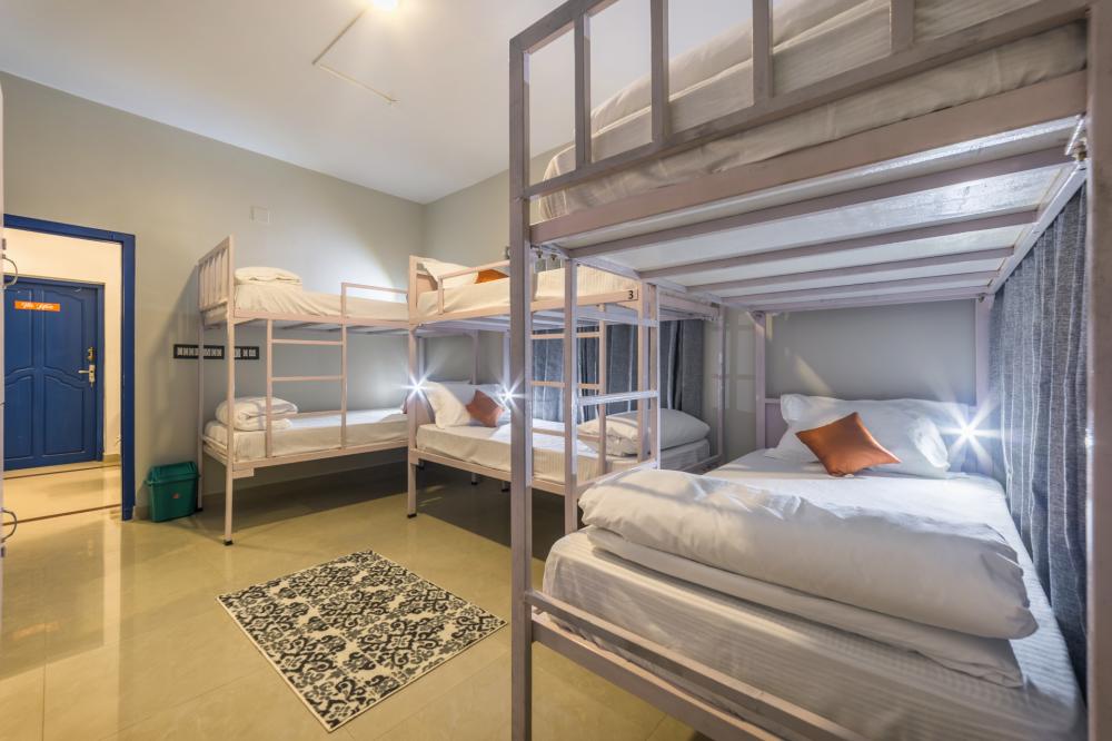 Bunk Beds in Dorms 6 Bed Female Dorm