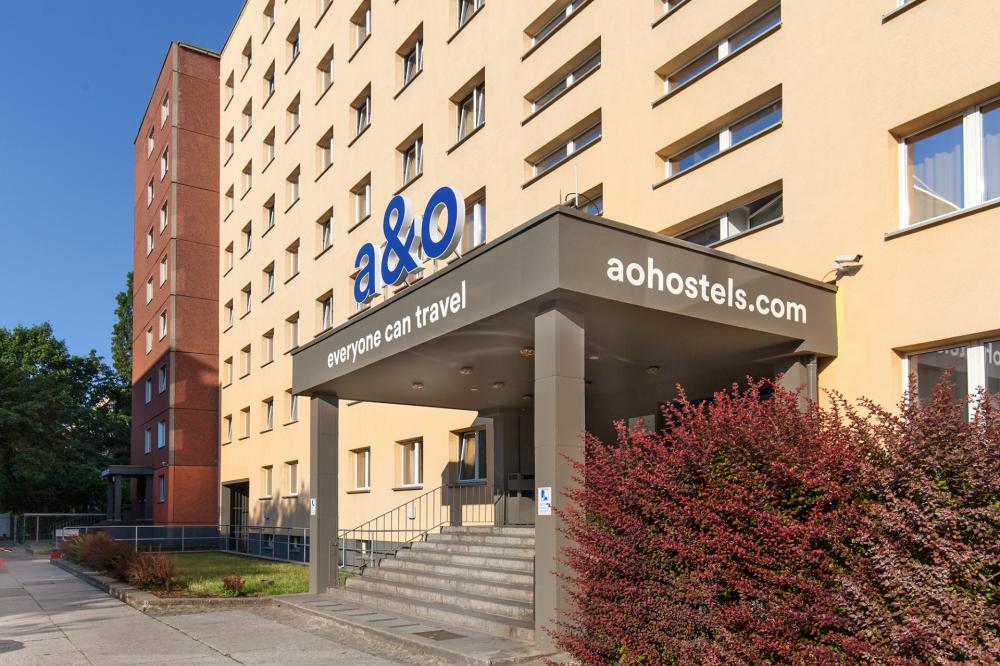 Entrada A&O Berlim Mitte