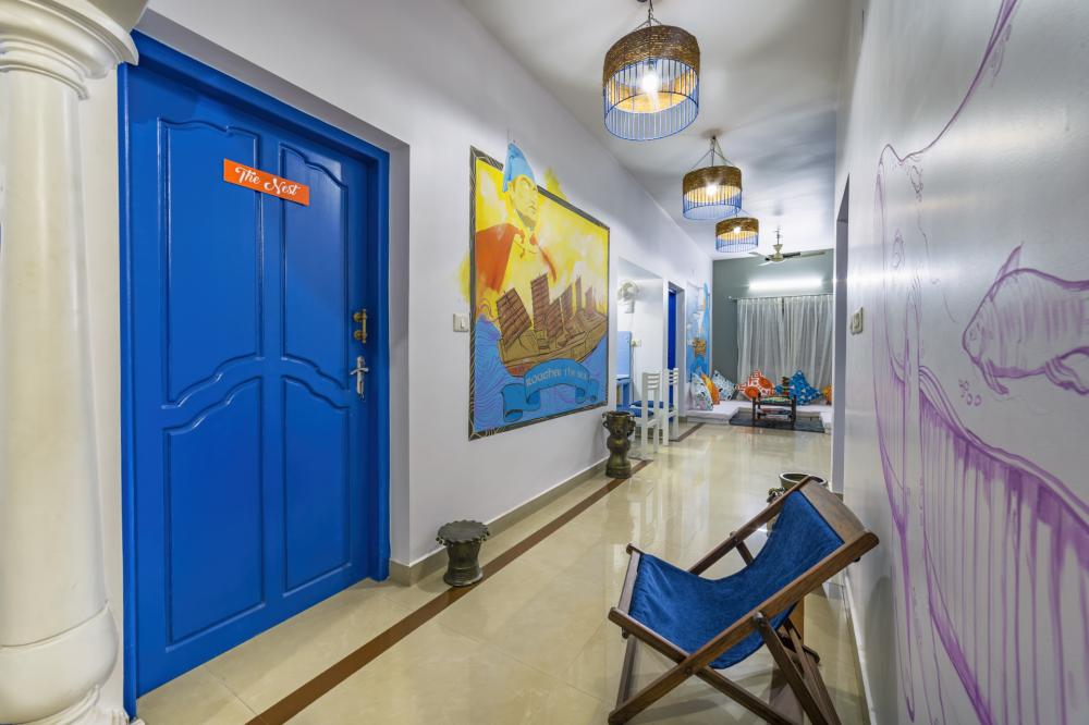 Lobby Zostel Kochi