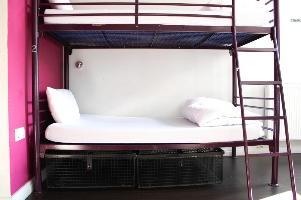 Bed in 4-Bed Mixed Dorm Shared Bathroom