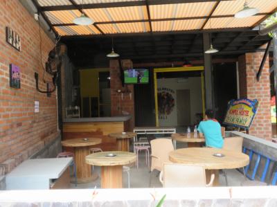 Área externa do bar Image